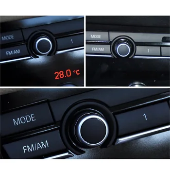 BMW F10 F18 F02 F07 F15 7. Sērija 5 Sērija Radio Slēdzis, Skaļuma regulēšanas Poga CD Mašīna Slēdža Pogu