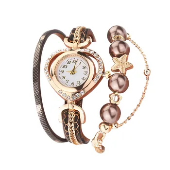 CCQ Sieviešu Kvarca Rokas pulksteni Vintage Spīd Pearl Rokassprādzi Analogo Skalu Vienkārši modes dāmas skatīties часы муржские наручные 2021