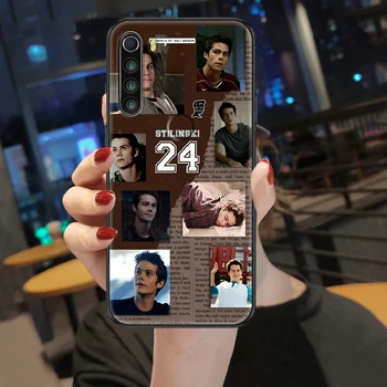 Dilans O ' Brien Teen Wolf Phone gadījumā Xiaomi Redmi, Ņemiet vērā, 7 7A 8 8T 9 9A 9S 10 K30 Pro Ultra black diezgan vāciņš 3D šūnu vāciņu