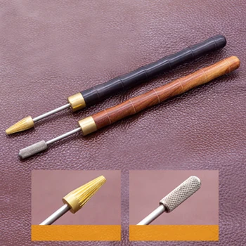 Eļļas Glezna Pildspalvu DIY Leathercraft Ātri Malas Misiņa Galvas Ādas Malas Pildspalvu Aplikatoru Malas Krāsu Rullīti Pildspalvu Augšējās Malas, Krāsošanas Instrumenti,