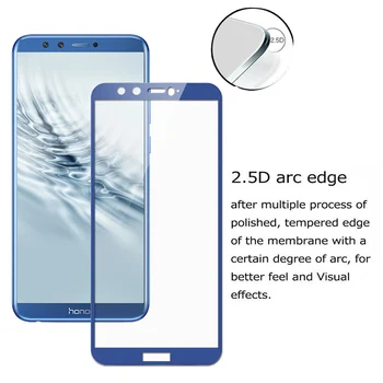 Gods 9 lite aizsardzības stiklu Huawei honor 10 lite rūdīta stikla ekrāna aizsargs honer 9lite 9 gaismas 10lite HD drošības plēves