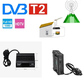 GRWIBEOU HD99 BTN HEVC 265 DVB T2 Ciparu TV Uztvērējs H. 265 TV Receptoru Full HD DVBT2 Set-top Box Wifi Uztvērējs DVB-T Youtube