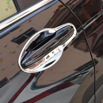 Honda CRV CR-V 2012 2013 2016 ABS Chrome Automašīnu Durvju roktura aizsargs Bļodas Vāku Apdare Auto Stils aksesuāri 8pcs