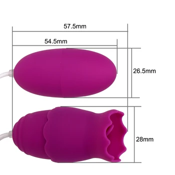 IKOKY 11 Režīms Mēles Laiza Vibratori Mutvārdu Klitora Stimulators USB Seksa Rotaļlietas par Sievieti Erotiskā Vibrators G-spot Pieaugušajiem Produkti