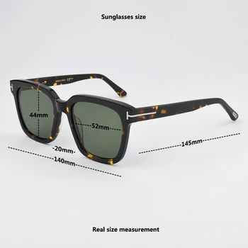 Ir 2021. saulesbrilles sieviešu Retro modes saulesbrilles vīriešiem vintage Laukumā luksusa zīmola dizainere, vadītāja Braukšanas saules brilles TF0690