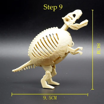 Jaunas Deformācijas Montāžas Dinozauru Skeletu Fosilās Dinozaurs Olu DIY (do it yourself, Rotaļlietas Bērniem, Dāvanu