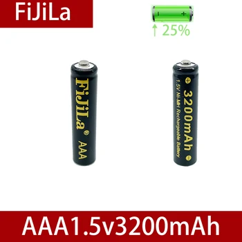 Jauns Zīmols AAA Baterijas 3200mAh 1,5 V Alkaline AAA uzlādējamās baterijas Tālvadības Rotaļlieta gaismas Batery