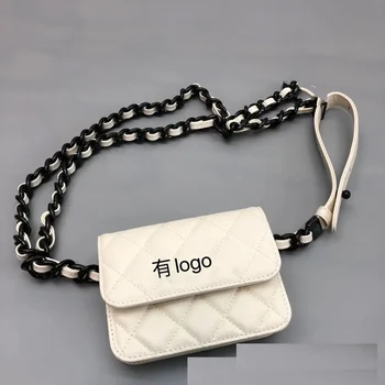 Jaunu mazo un tīkams vējš melnā un baltā panda soma austiņas somā mini ķēdes maza soma