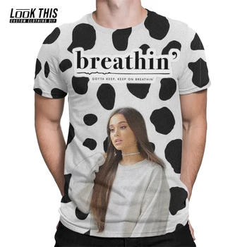 Karstā Pārdošanas Ariana Grande 3D Vīriešu T-krekls Vīriešu Gadījuma T Krekli Vīriešu New Tee Vasarā Ir 2021. Zēnu, Pusaudžu Apaļu Kakla Īsām Piedurknēm Topi
