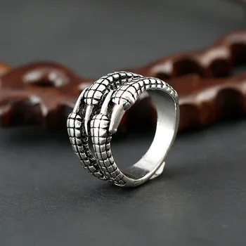 Korejiešu versija moderns vīriešu titāna tērauda gredzens vīriešu valdonīgs astes gredzenu sieviešu pagrieziena jaunu modes gredzenu vīriešu gredzens