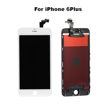 LCD Displejs Priekš iPhone 5 6 7 8 6S Plus skārienekrāns Nomaiņa iphone 4s lcd Displejs Nav Mirušo Pikseļu Grade AAA+++