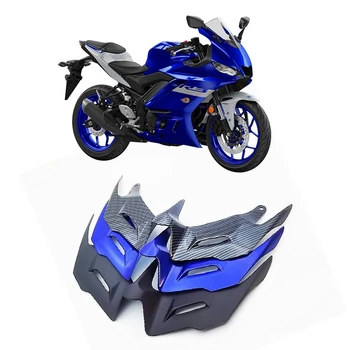 Motocikla Priekšējā Aerodinamiskā Winglets Vējstikla Aptecētājs Ārējie par Yamaha YZF R3 R25. - 2021. gadam