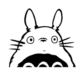 Mājas Dekori Noņemams Jaunas Ielidošanas Karstā Stila Modes Apdare Totoro Sērija Vinila Slēdzis Uzlīme Kaķis Sienas Uzlīmes Bērnu Istabas