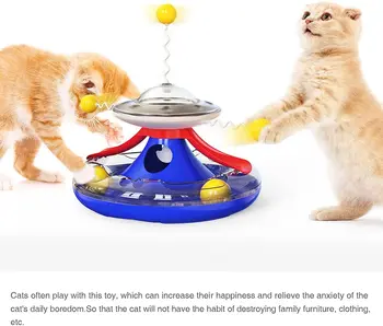 Mājdzīvnieki Interaktīvās Rotaļlietas Krāsu Self-hei Rotaļlietas Četri Pārtikas produktu Noplūde, Ceļa Akrobāts Funny Kaķis Rotaļlietas