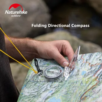 Naturehike Āra Locīšanas Kompass Augstas Precizitātes Pozicionēšanas Karte Militāro Kompass, Tūrisma 50g Portatīvo Ceļojumu Glābšanas Piederumi