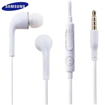 Oriģināls SAMSUNG EHS64 Austiņas 3.5 mm In-Ear Austiņas Ar Mic Volume Control Galaxy S10 S8 S9 Plus S10e, Ņemiet vērā, 9 87 A50 A70