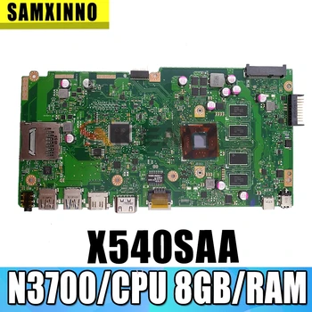 Par ASUS X540SA/X540S/F540S/X540SAA/ klēpjdatoru, pamatplate (mainboard) testa LABI N3700/PROCESORS, 8 GB/RAM