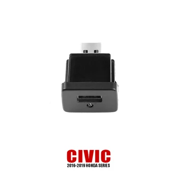 Piemērots Civic Desmitā Paaudze Modificētu Centrālās Kontrole, roku Balsts, Rūtiņu USB Uzlāde Interface LED Apgaismojums, Interjera Apdare