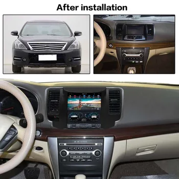 Priekš NISSAN Teana 2008-2011 Tesla Ekrāna Android Px6 Auto Multimedia Stereo Atskaņotājs Carplay GPS Navigācijas Vienības Vadītājs DVD
