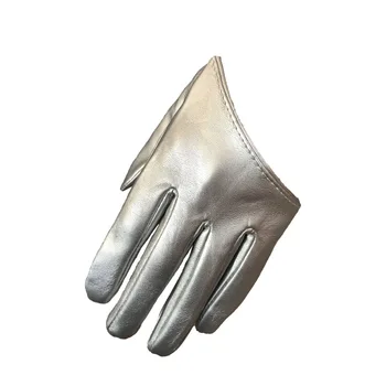 PROMARE Lio Fotia Cosplay gloves sieviešu cimdi mākslīgās ādas PU ādas ds cimdi sexy pusi plaukstu cimdi motociklu cimdi