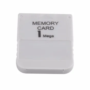 PS1 Atmiņas Karti, 1 Mega Atmiņas Kartes Playstation 1 PS1 PSX Spēles Noderīgi Praktiski Pieejamu Balta 1M 1MB