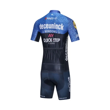 QUICK STEP Komandas Vīriešu Velosipēdu Jersey Strech Velosipēds Šorti Uzstādīt Ropa Ciclismo MTB ir 2021. Ātri Sausas Pro Velosipēdu Maillot Apģērbu Uzvalks