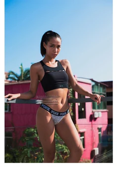 Sexy Thong Rozā Apakšbikses Kokvilnas Krāsains Vēstuli Sexy BEZKAUNĪGS Karstā Havaju bikini T-Atpakaļ Biksītes Beachwear Sieviešu Apakšveļa G string