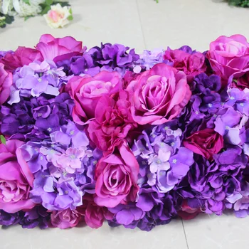 SPR 2m*30cm platums nelielu kāzu arkas, ziedu galda runner ziedu sienas skatuves fons, dekoratīva mākslīgo ziedu vairumtirdzniecības