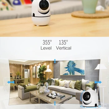 Tuya 1080P Mini Iekštelpu Bezvadu Drošības Wifi IP Kameras Mājas CCTV Novērošanas Kamera Nakts Redzamības Baby Uzraudzīt, Divvirzienu Audio Cam