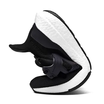 XiaoMi Mijia Vīriešu Sporta Apavi, Čības Sneaker 4 4 Vīrieši Darbojas Viegls Elpojošs 4D Lidot Austi Augšējā Mazgājams
