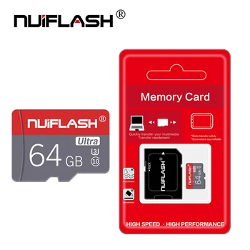 Ātrgaitas class10 atmiņas karte 8 GB 16 GB 32 GB micro sd atmiņas karte 64GB, 128GB tarjeta microsd 32gb mini TF karte ar 4GB Bez adaptera