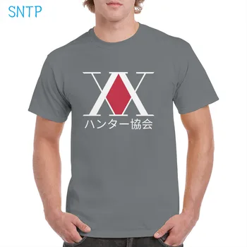 Anime, Hunter X Hunter Kokvilnas t krekls Cool T-krekls HunterXHunter Japāņu Grafikas Topi Lielgabarīta apģērbu, sieviete/Vīrietis