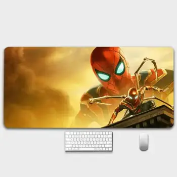 Brīnums Avengers Dzelzs Cilvēks, Kapteinis Amerika Zirnekļcilvēka Anti-Slīdēšanas Izturīga Gumijas Datora Peles Paliktņa Spēle Tablete Spēlētājs Peles Paklājiņš