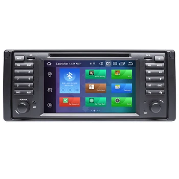 DSP Android 10.0 Auto DVD Atskaņotājs BMW X5 E53 E39 Multimediju GPS Stereo Audio Navigācijas Ekrāns Galvas Vienības 4GB+64GB Carplay RDS