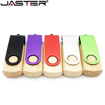 JASTER USB 2.0 Pasūtījuma kļavu usb flashdrive pendrive 4GB 8GB 16GB 32GB 64GB, 128GB pen drive suvenīru dāvanas(custom logo)