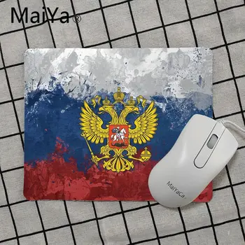 Maiya augstākās Kvalitātes Amerikāņu krievijas Karogu Unikālo Rakstāmgalda Paliktni, Spēles, peles paliktnis Top Pārdošanu Vairumtirdzniecības Gaming mouse Pad