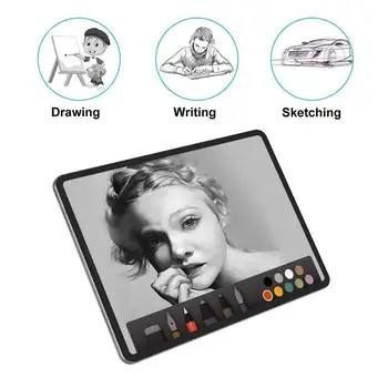 Papīrs, Piemēram, Ekrāna Aizsargs Filmu iPad 2 3 4 9.7 collu Matēts PET Krāsošana Rakstīt iPad2 ipad3 ipad4 9.7