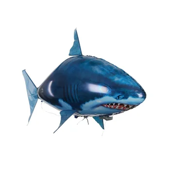 Tālvadības pults Haizivs Rotaļlietas Gaisa Peldēšana Zivju RC Dzīvnieku Rotaļlietas Infrasarkano RC Lidot Gaisa Baloni Klauns Zivis Rotaļlietas, Dāvanas Partijas Apdare