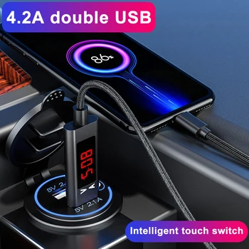 Ūdensizturīgs 4.2 USB Fast Charger ar Slēdzi, Kontaktligzdu Strāvas Adapteris Dual USB Porti Jūras RV Laivu Motocikla Kravas automašīna