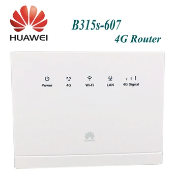 Atbloķēt Huawei B315s Sērijas Maršrutētāju B315s-22 B315s-607 B315s-519 LTE CPE, proti, 4G, USB Mobilo Wifi Router 4xLAN Ar Bezmaksas 2gab Antena