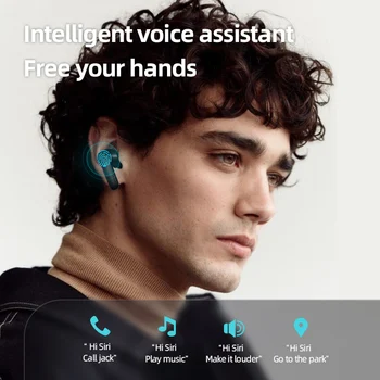 Bezvadu Austiņas Trokšņu Slāpēšanas Uzlādes Lodziņā Sporta Ūdensizturīgs Bluetooth 5.0 Bezvadu Austiņas, lai Visi Smart Tālrunis Earbuds