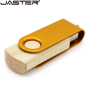 JASTER USB 2.0 Pasūtījuma kļavu usb flashdrive pendrive 4GB 8GB 16GB 32GB 64GB, 128GB pen drive suvenīru dāvanas(custom logo)