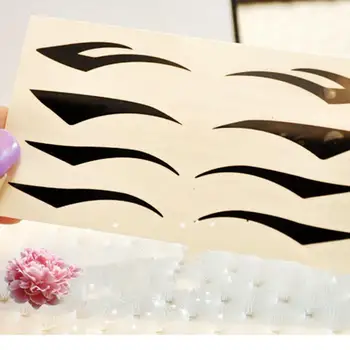 Jauns DIY Sieviešu Kaķis Līnijas acu zīmuļi Trafareti Pro Acu Kosmētikas Līdzeklis Viegli Make Up Acu Veidni Shaper Modelis Plakstiņa acu zīmulis Uzlīme