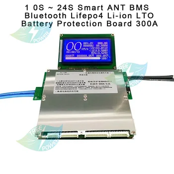 Smart Bluetooth 300A 200A 100.A 70.A Litija Akumulators Aizsardzības pārvaldes Bilances BMS Lipo li-ion lifepo4 LTO 10S 13S 14.S 16S 20S 24S