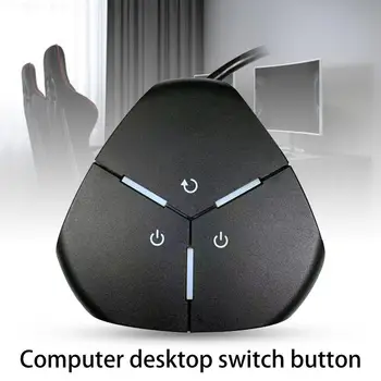 1.6 m Portatīvo Dual USB Porti, DATORA Darbvirsmas Datoru, Ja Barošanas Slēdzis, Interneta Bārs