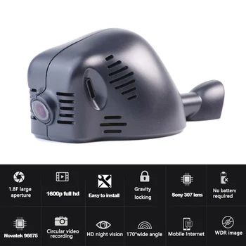 4K 2160P Viegla Uzstādīšana Auto DVR WIFI Dash Kameru Video Ieraksti Dash Cam Bmw Mini R50-R53 R56 R52 F55 F56 F57 ~ 2020