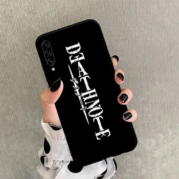 Death Note anime Telefonu Gadījumos Samsung galaxy S 21 20 10 8 51 71 21s 50 70 40 20 20e, ņemiet vērā, 10 plus Ultra 5g fe