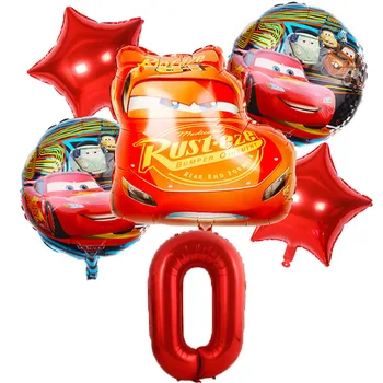 Disney Sacīkšu Automašīnas Lightning McQueen Tēma baloni, Bērnu dušas Bērniem, Dzimšanas dienu, Kāzu Dekorācijas, Piegādes Mazulis dod priekšroku Dāvanas