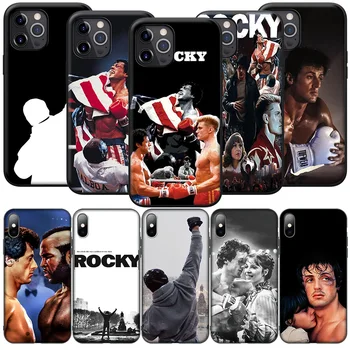 GX199 Rocky Balboa Mīksta Silikona Case for iPhone 12 Mini 11 Pro XS Max XR X 8 7 6 6S Plus 5 5S SE 2020