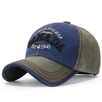 Jauno Kanādas Klp 3d Izšuvumi Kanāda Beisbola Cepurītes Kokvilnas Kaulu Snapback Cepure Trucker Caps Gadījuma Tētis Cepures